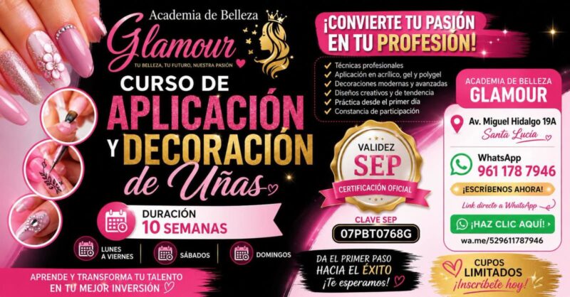 Academia de belleza "GLAMOUR"
