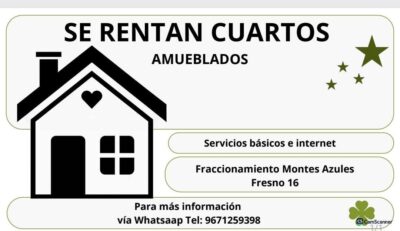 Cuartos Amueblados